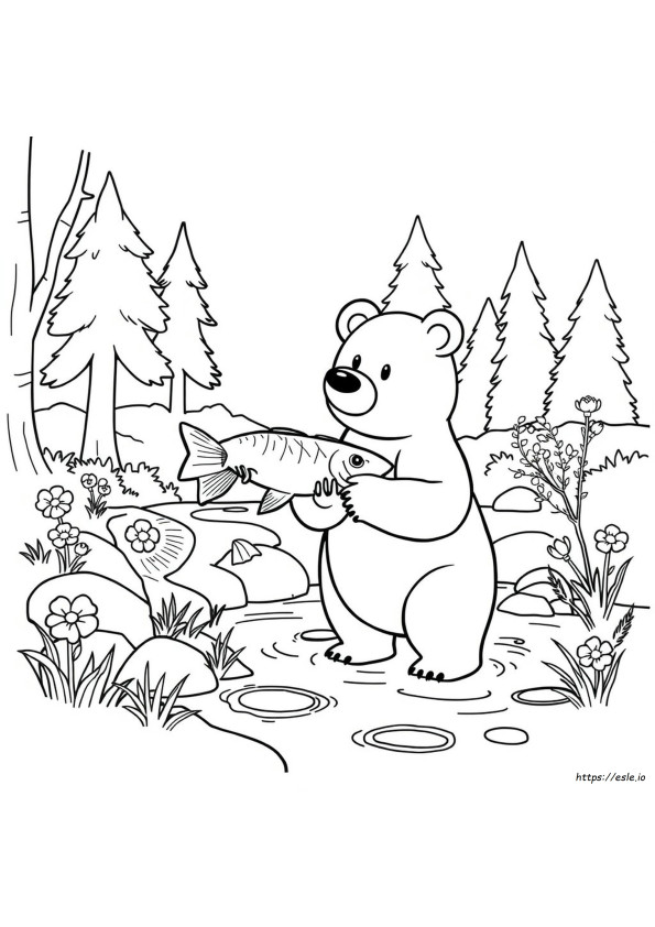 Coloriage Patte D'ours