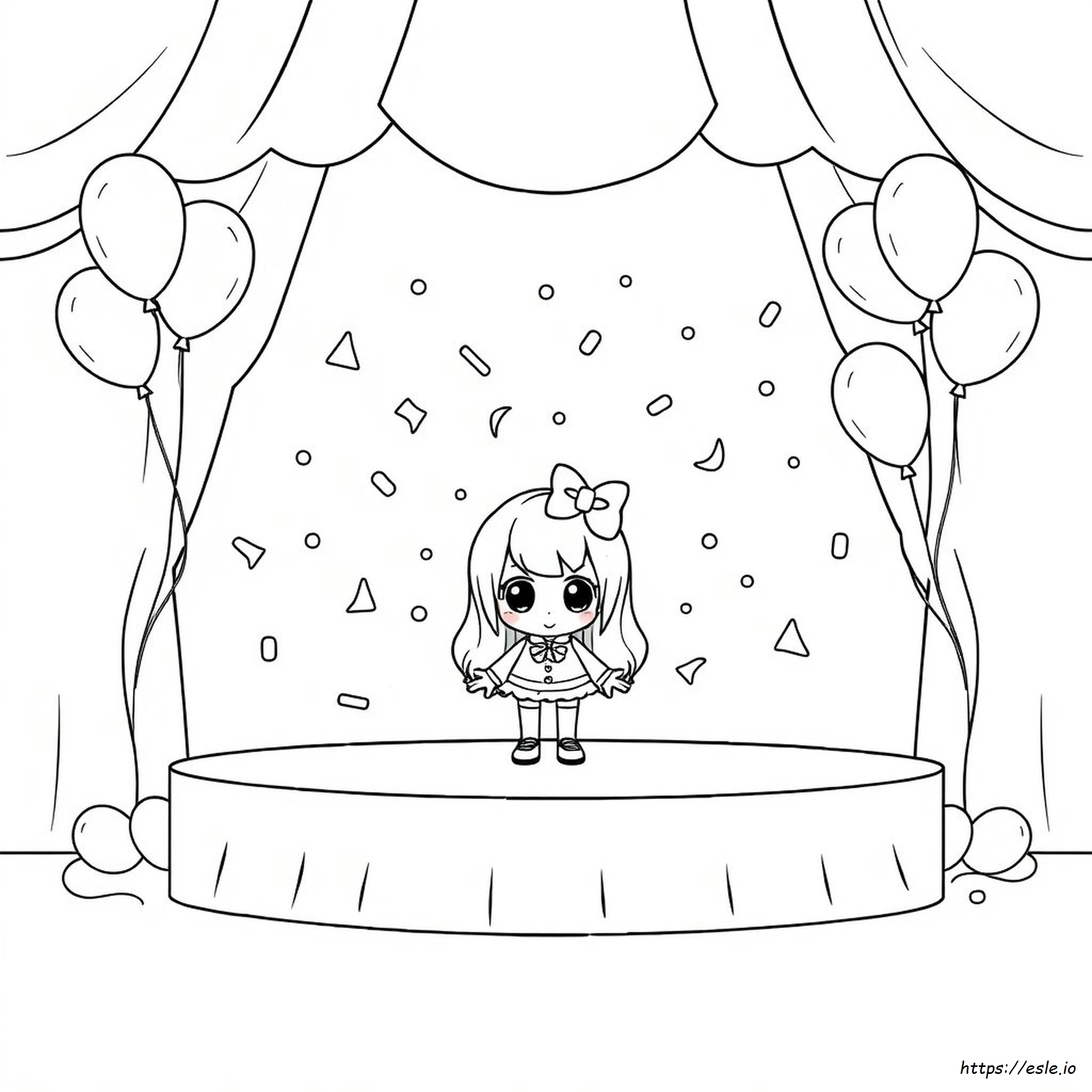 Gacha Life Coloring Pages - Free Printable for Kids