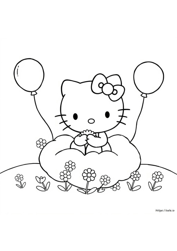 Big Coloring Pages Of Hello Kitty