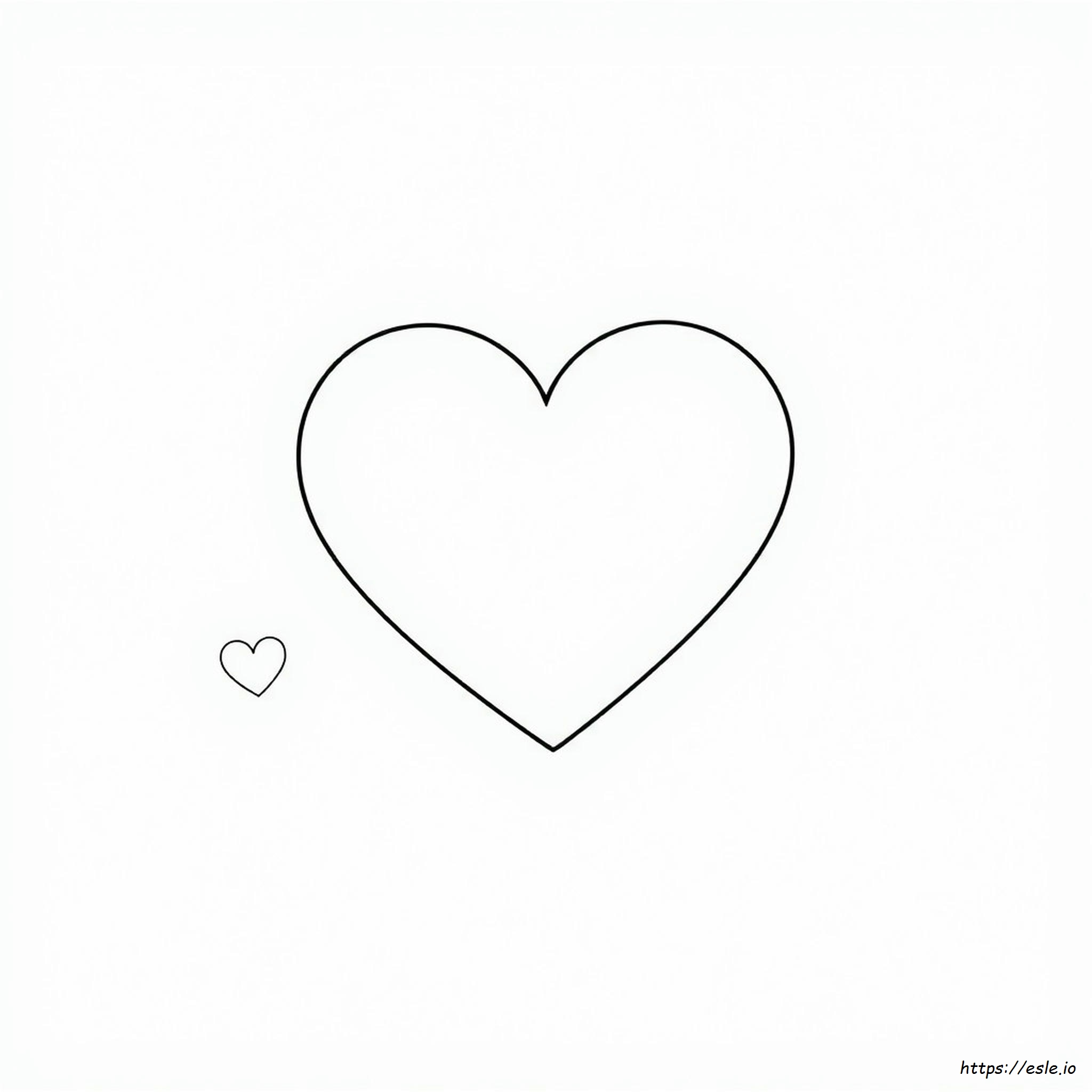 Free Printable Heart Shape Coloring Pages