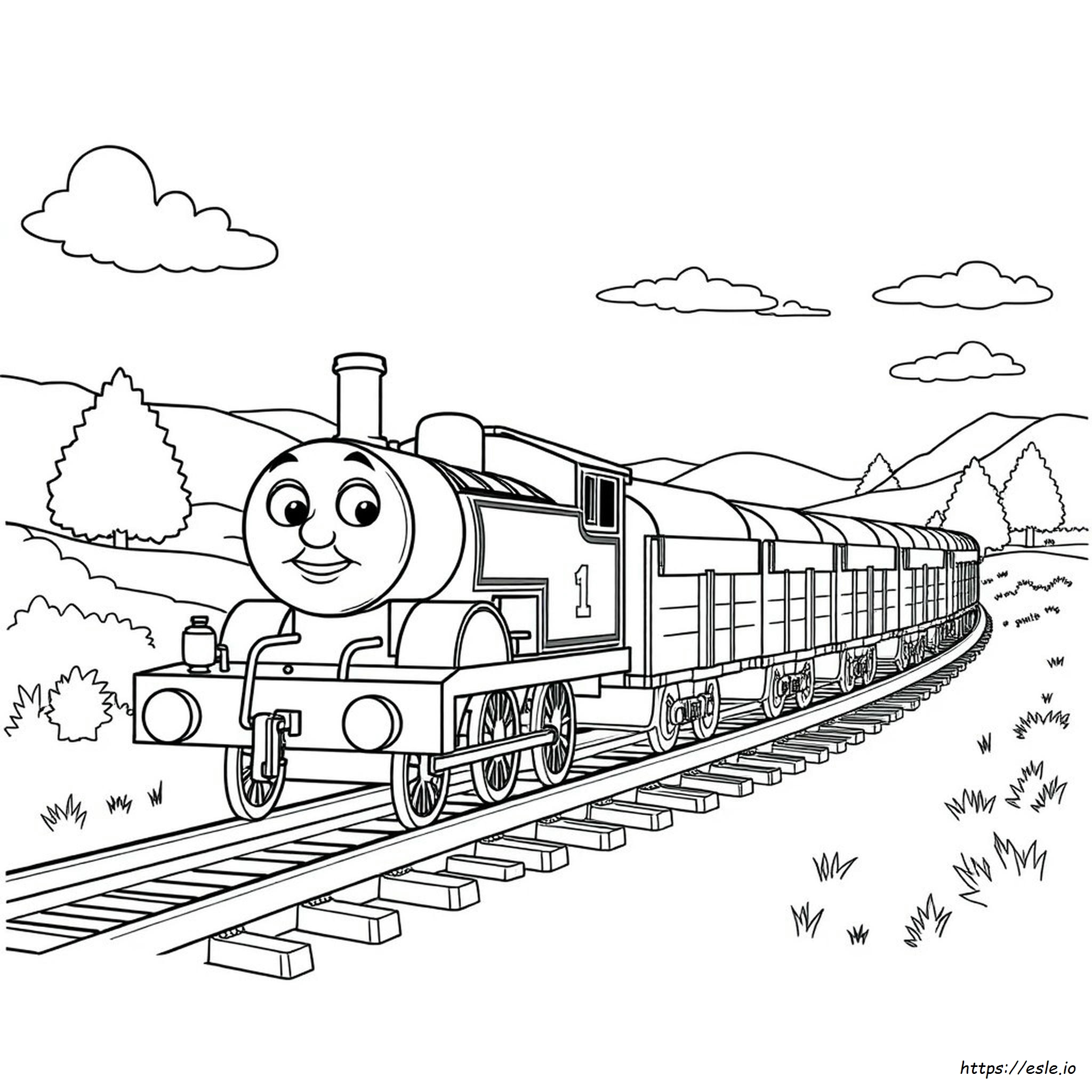 Thomas And Friends Coloring Pages To Print