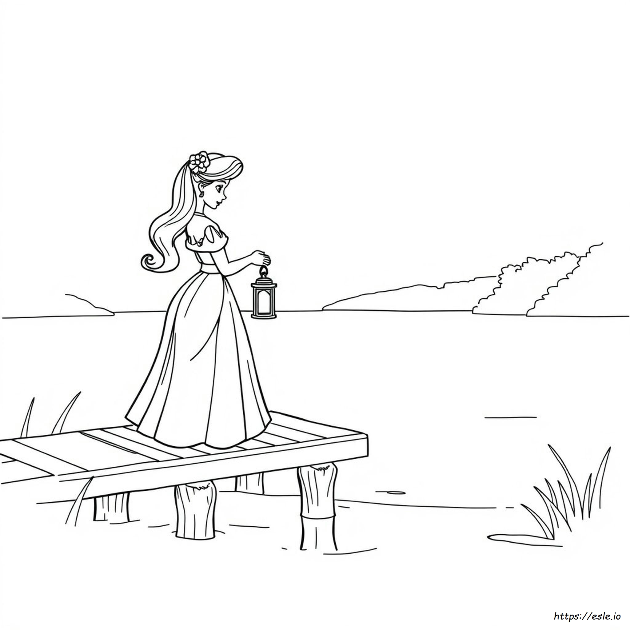 Princesas Disney para colorear - dibujos imprimibles gratis