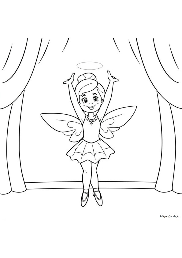 Angelina Ballerina Coloring Pages To Print