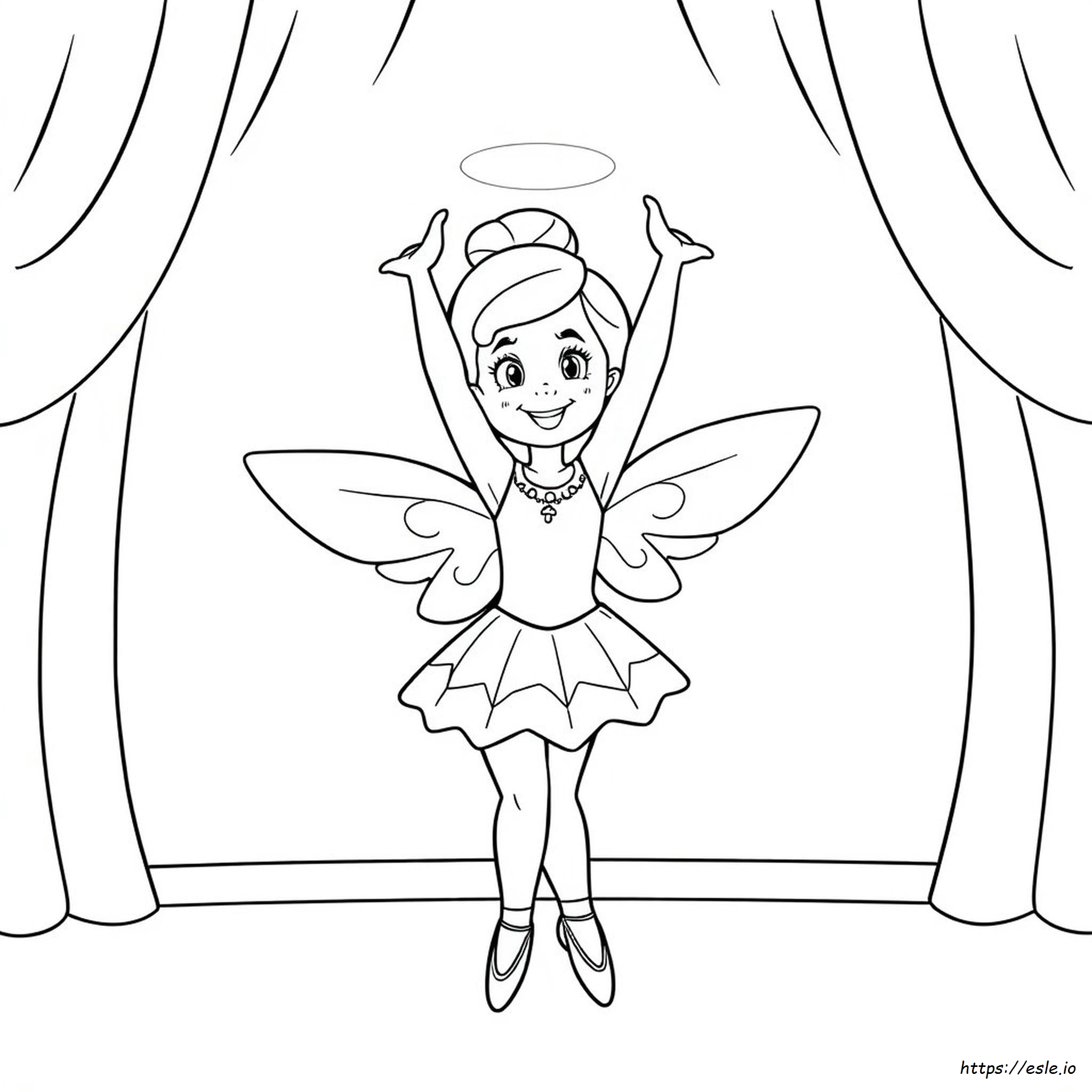 Angelina Ballerina Coloring Pages To Print
