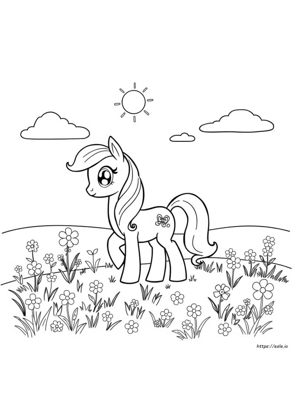 My Little Pony Para Colorear Imprimible