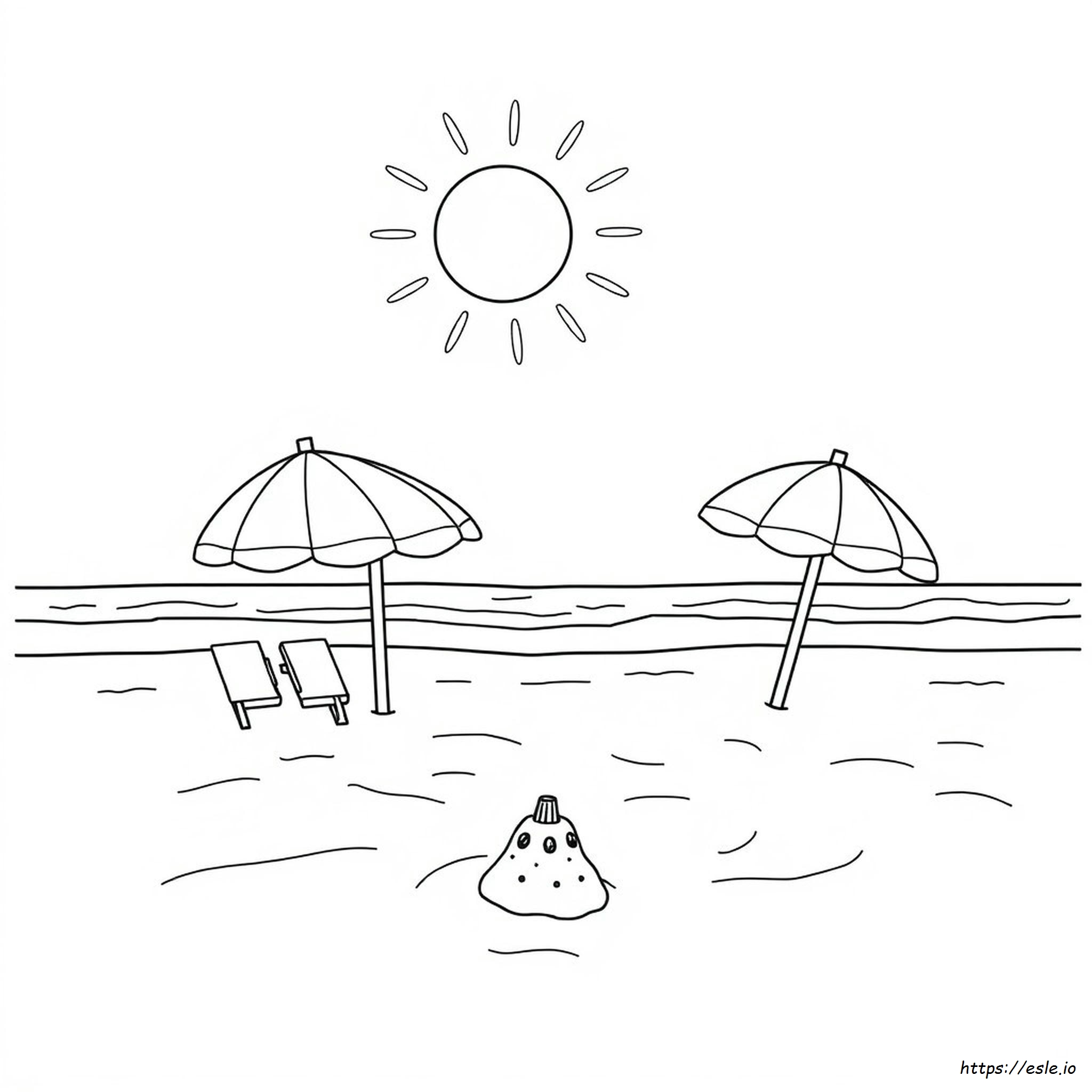 Free Printable Summer Coloring Pages for Kids