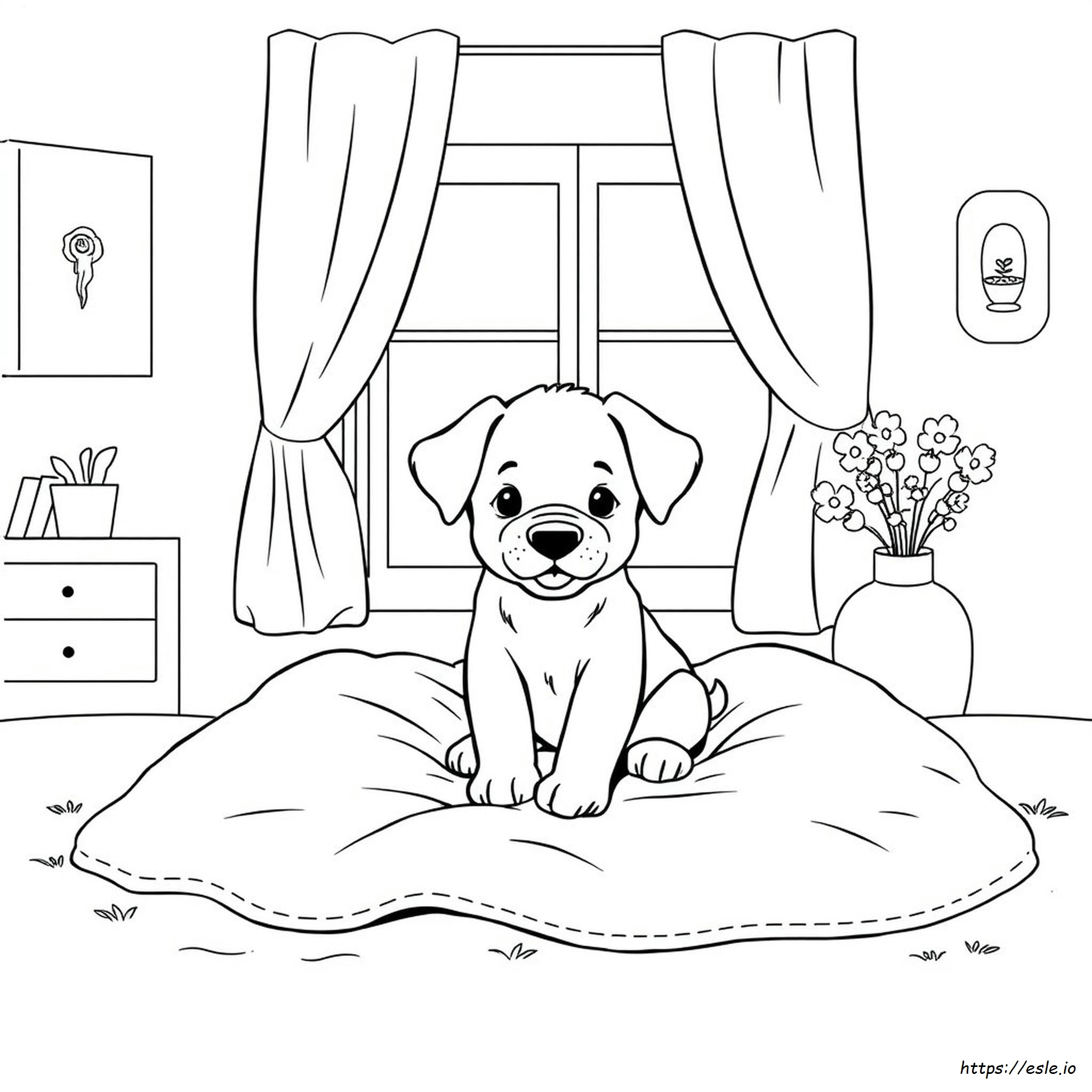 Puppy Coloring Pages To Print