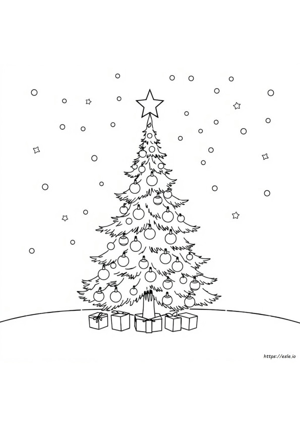 Boyanacak Noel Ağacı
