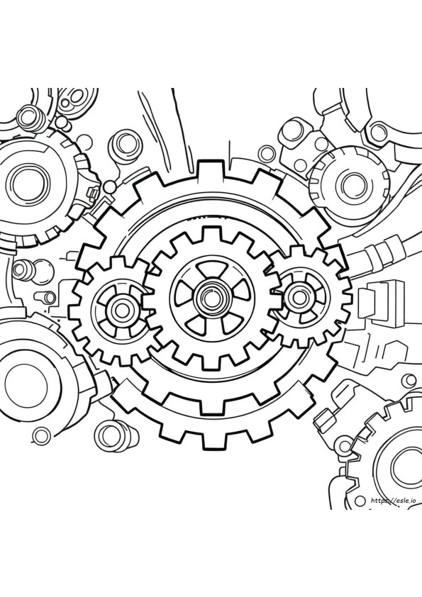Wiel Kleurplaten
