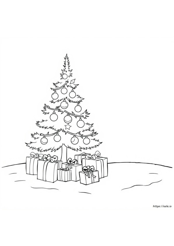 Actividad De Colorear De Navidad