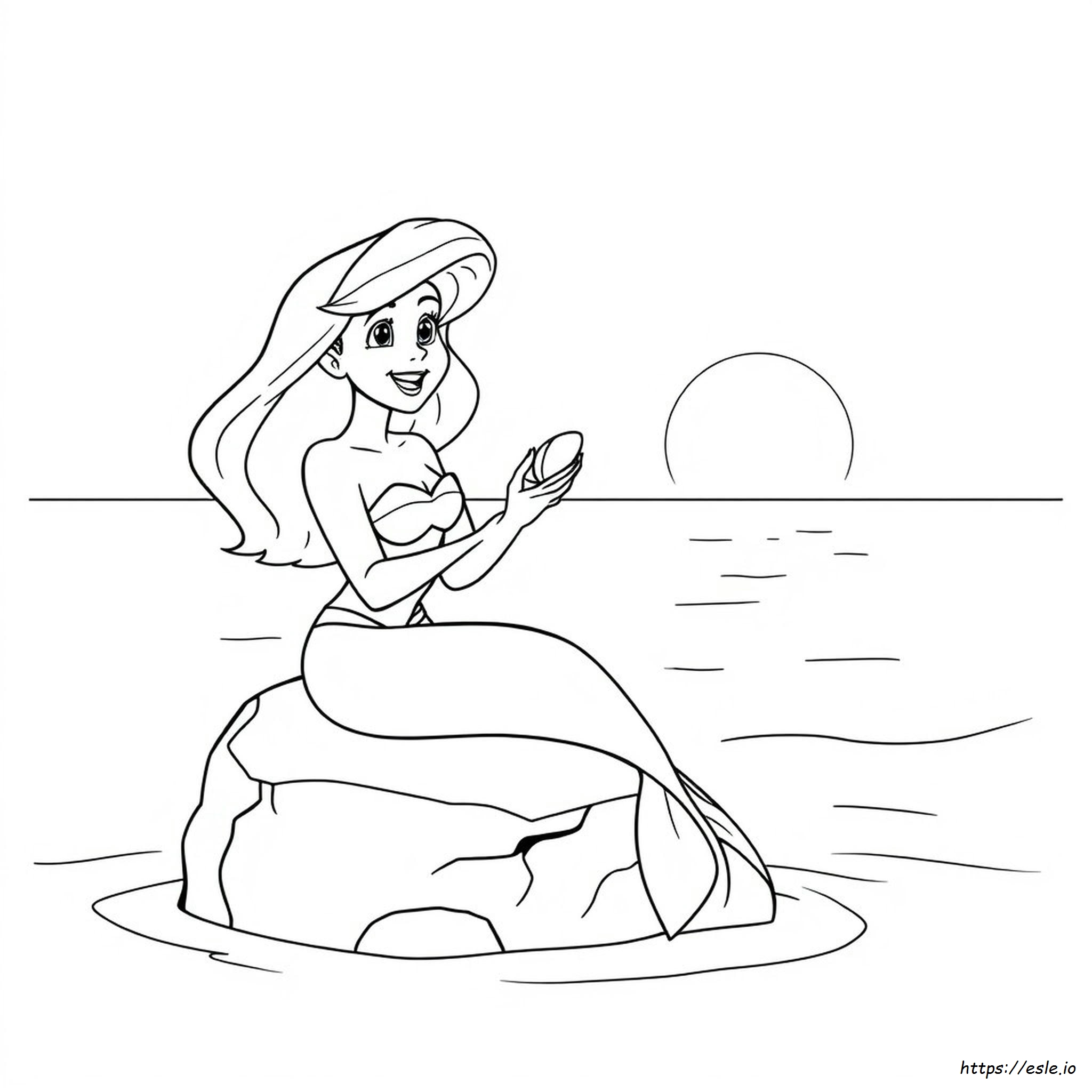 Disney Ariel Coloring Pages - Free Printable Images for Kids