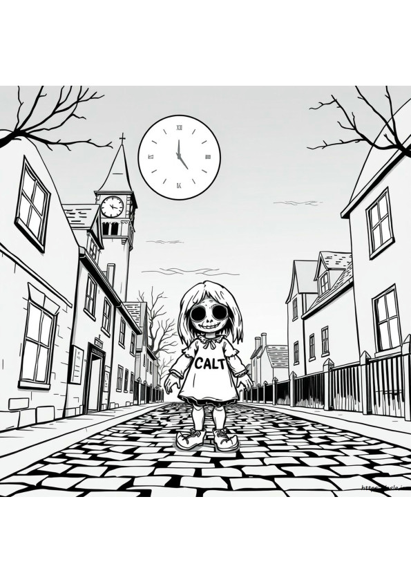 Desenhos De Creepypasta Para Colorir