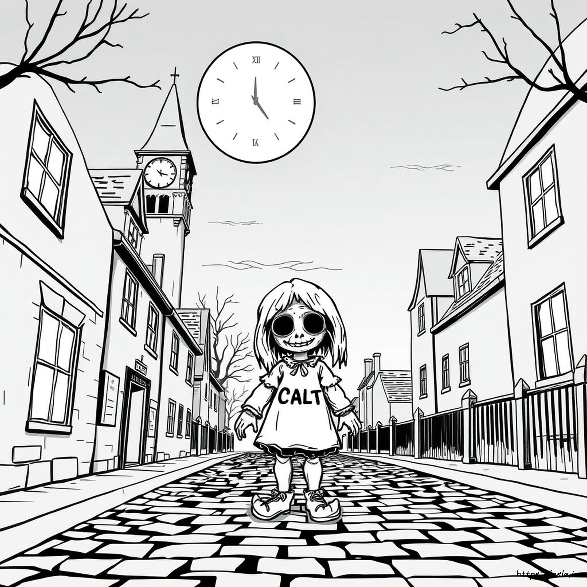 Creepypasta Coloring Sheets for Kids - Free Printable