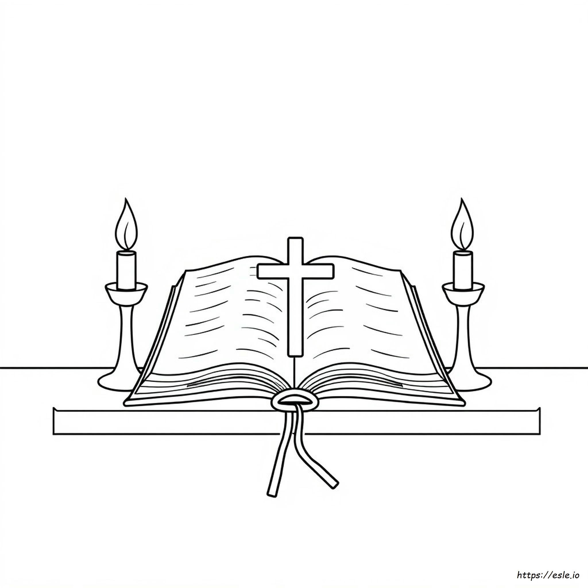 Gambar Clipart Alkitab Untuk Mewarnai
