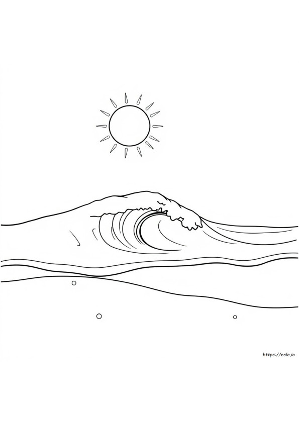 海のぬりえ