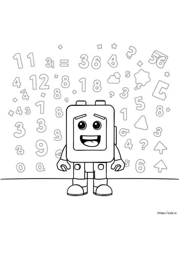 Numberblocks Coloring Page Numberblocks 13 Para Colorear