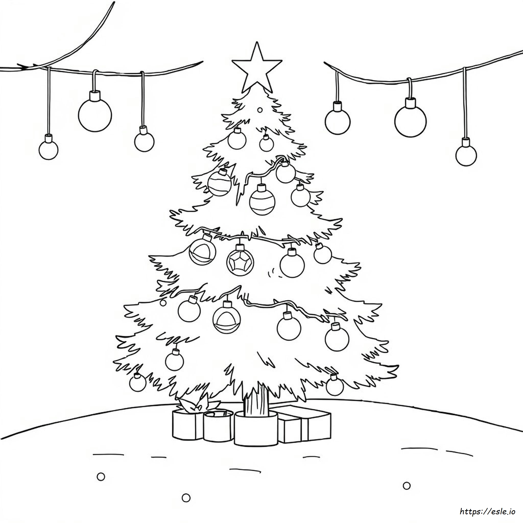 Christmas Ornament Coloring Pages For Kids - Free Printable