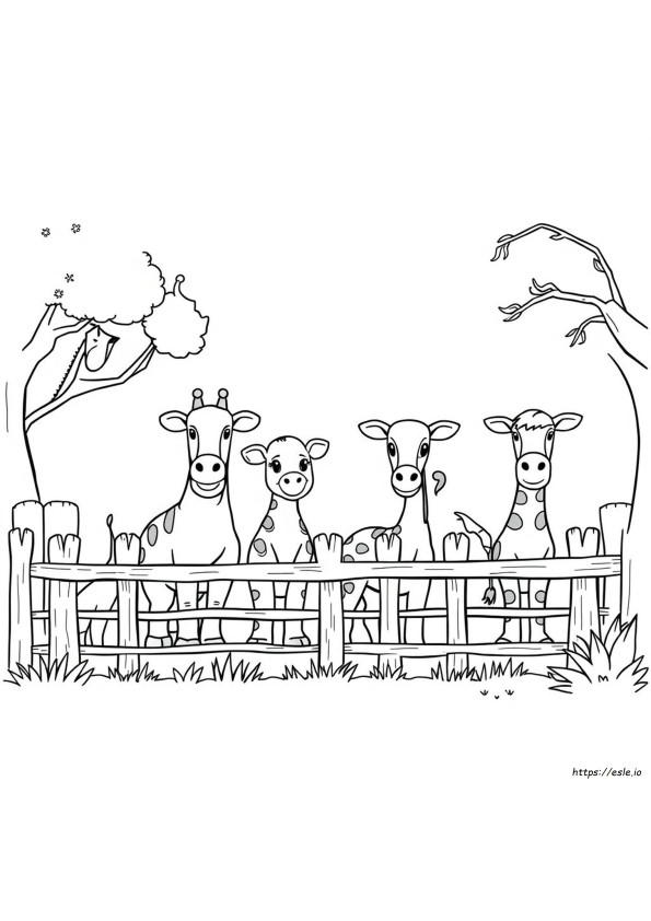 Coloriage Zoo À Imprimer