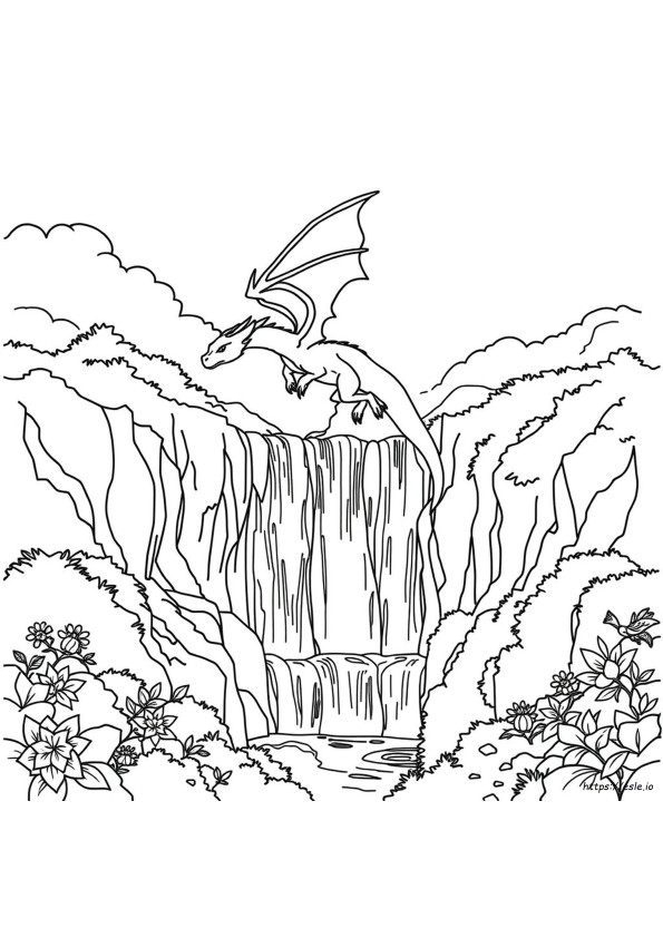Free Dragon Coloring Pages To Print