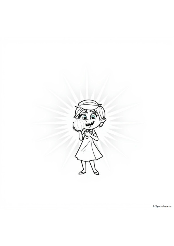 Inside Out Joy Coloring