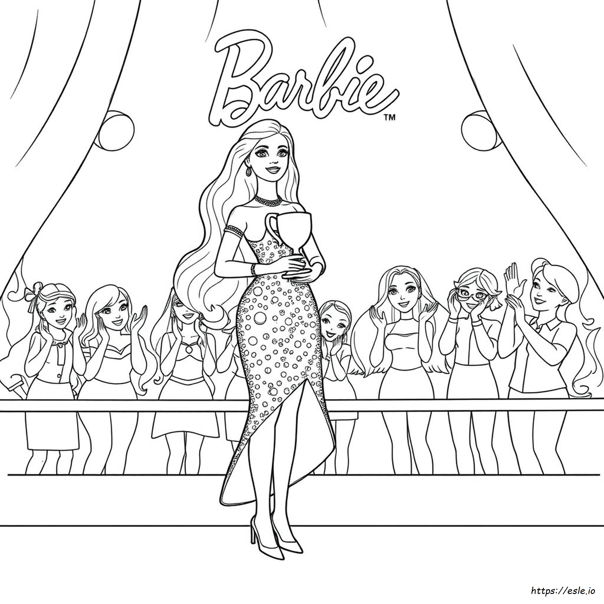 Gambar Mewarnai Film Barbie: Gratis untuk Dicetak