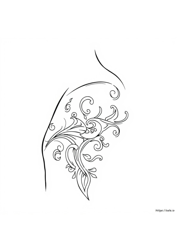 Tattoo Coloring Pages To Print