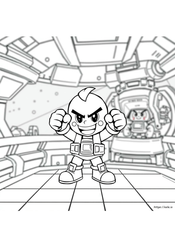Brawl Stars Coloring Pages Charlie