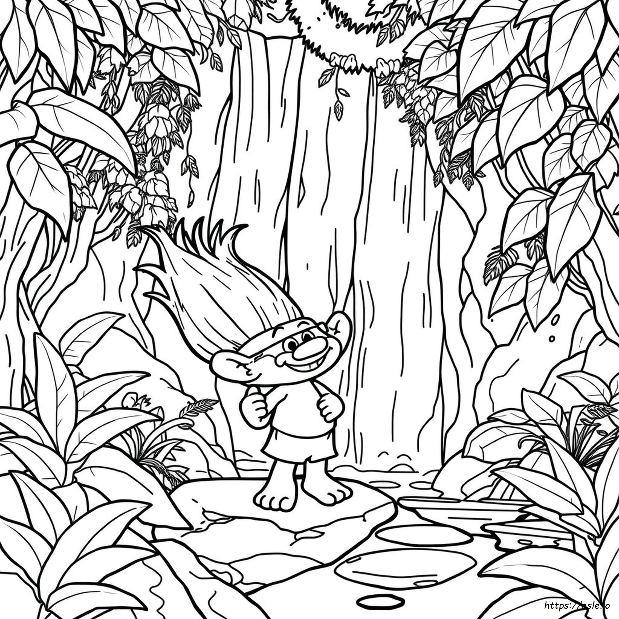 Trolls Coloring Pages - Free Printable