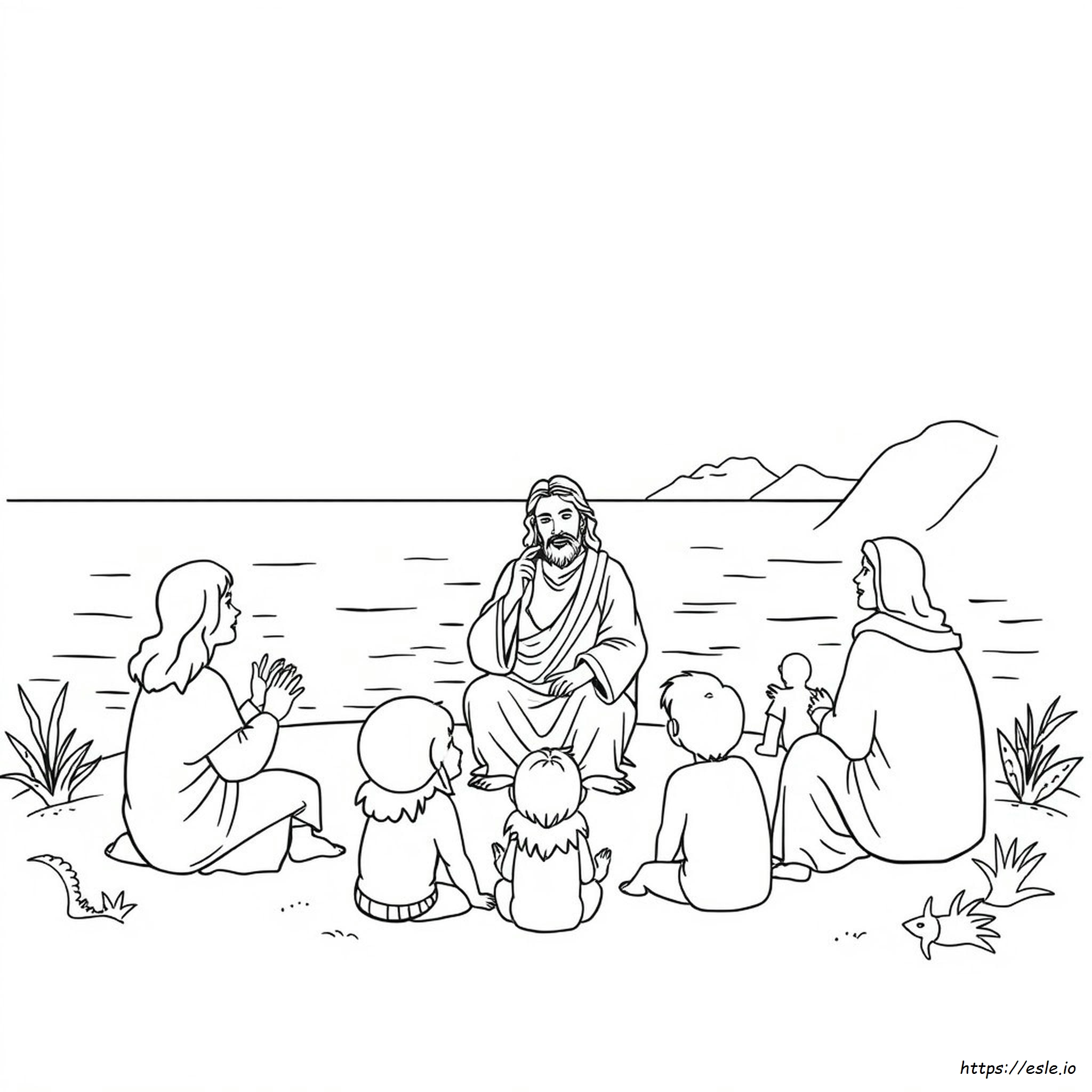 Gambar Mewarnai Alkitab Gratis - Bible Coloring Pages