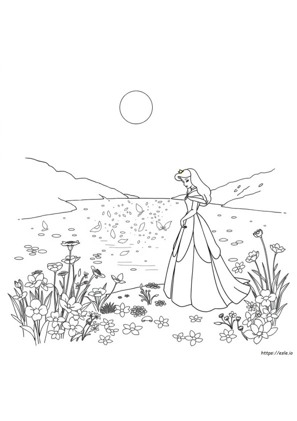 Disegni Da Colorare Principesse Disney La Bella Addormentata