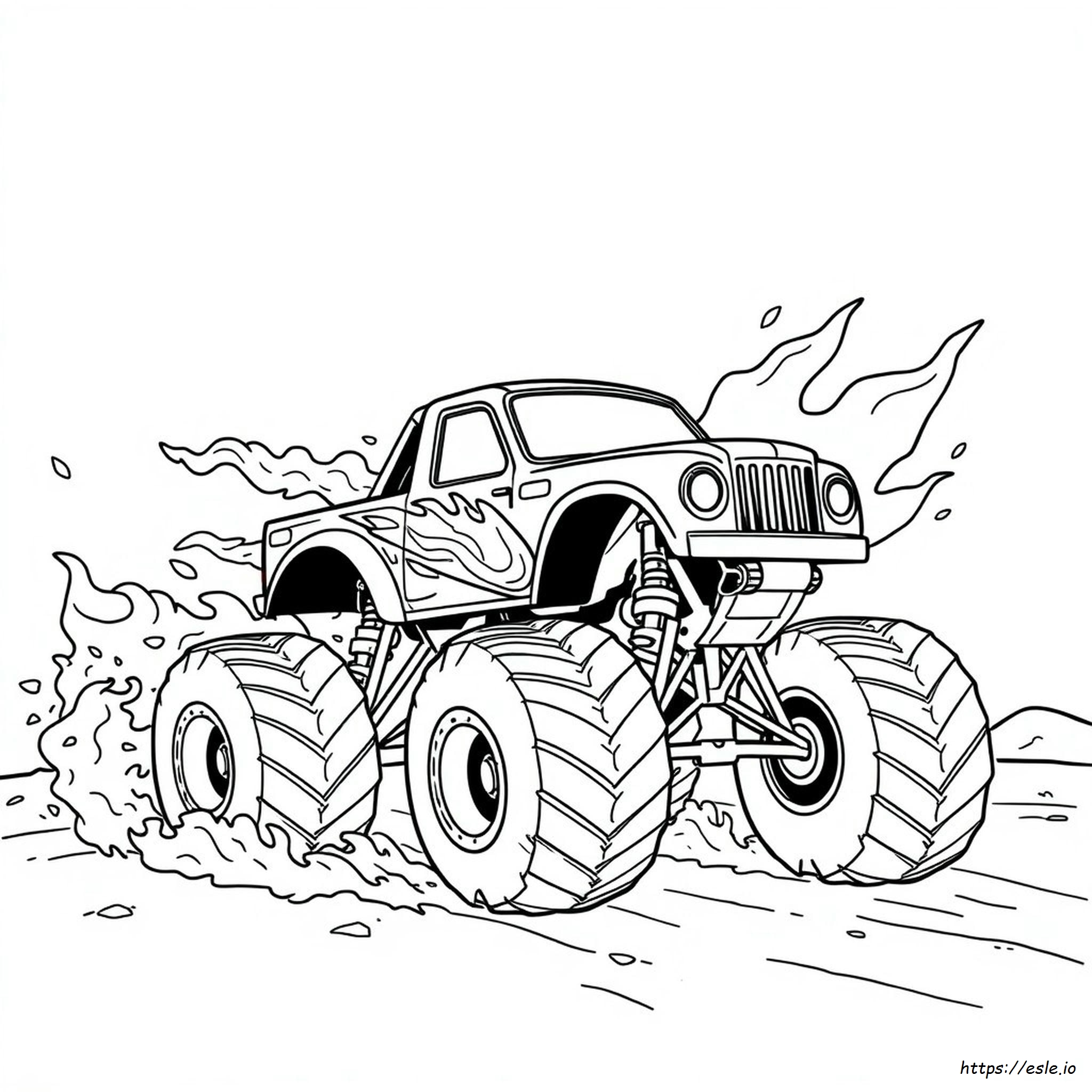 Libri Da Colorare Monster Truck
