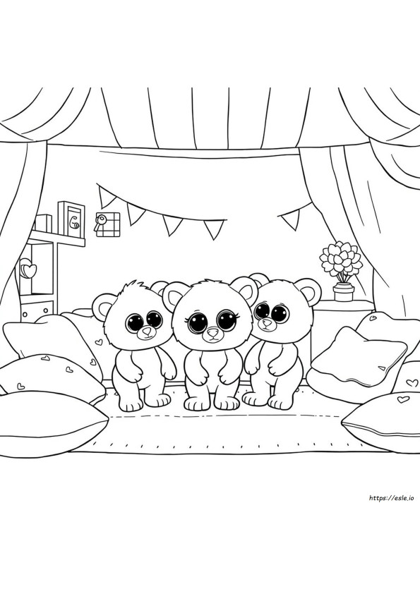 Kolorowanka Beanie Boo