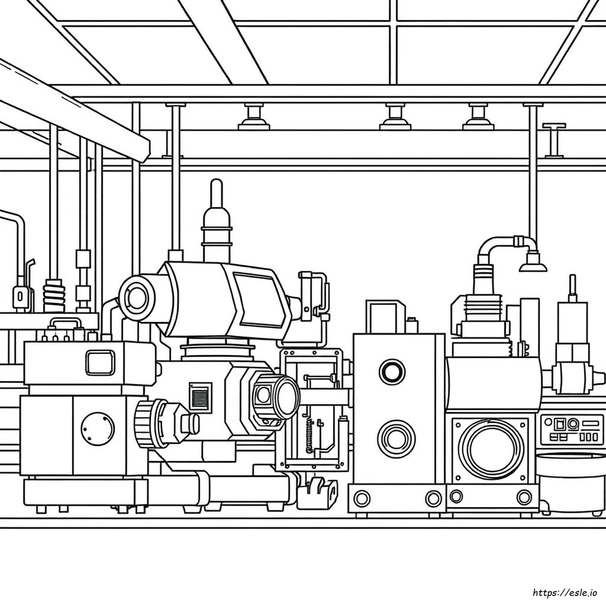 Coloring Pages Of Machines - Free Printable PDF