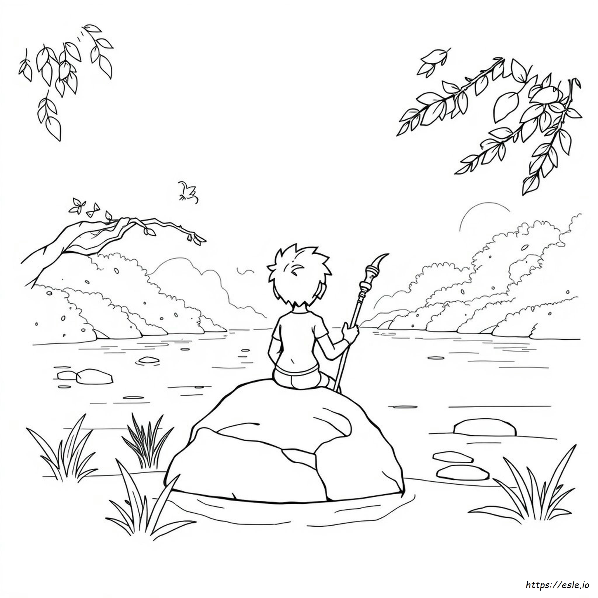 Avatar 1 Coloring Page - Free Printable PDF