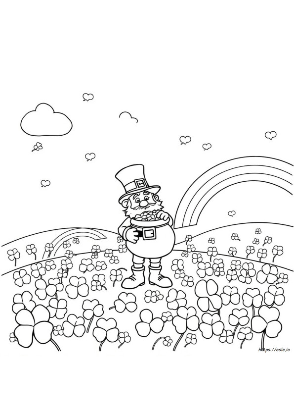 Dibujos Para Colorear Del Día De San Patricio