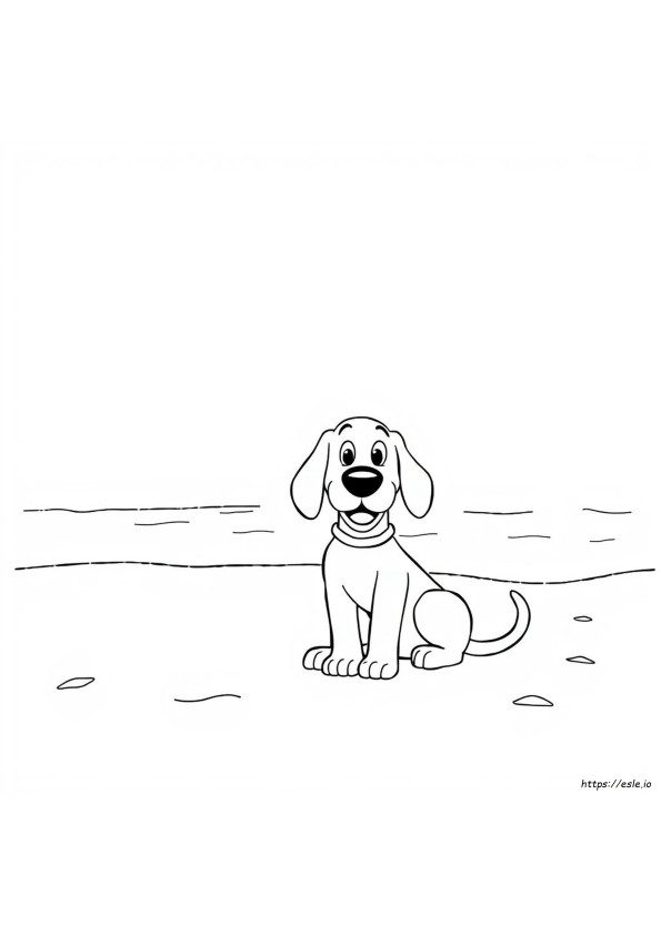 Clifford Il Grande Cane Rosso: Disegni Da Colorare
