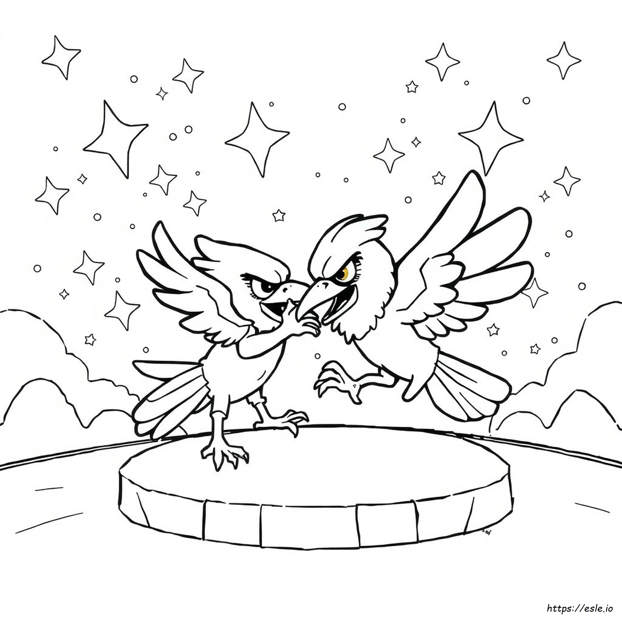 Brawl Stars Coloring Pages Crow Skin