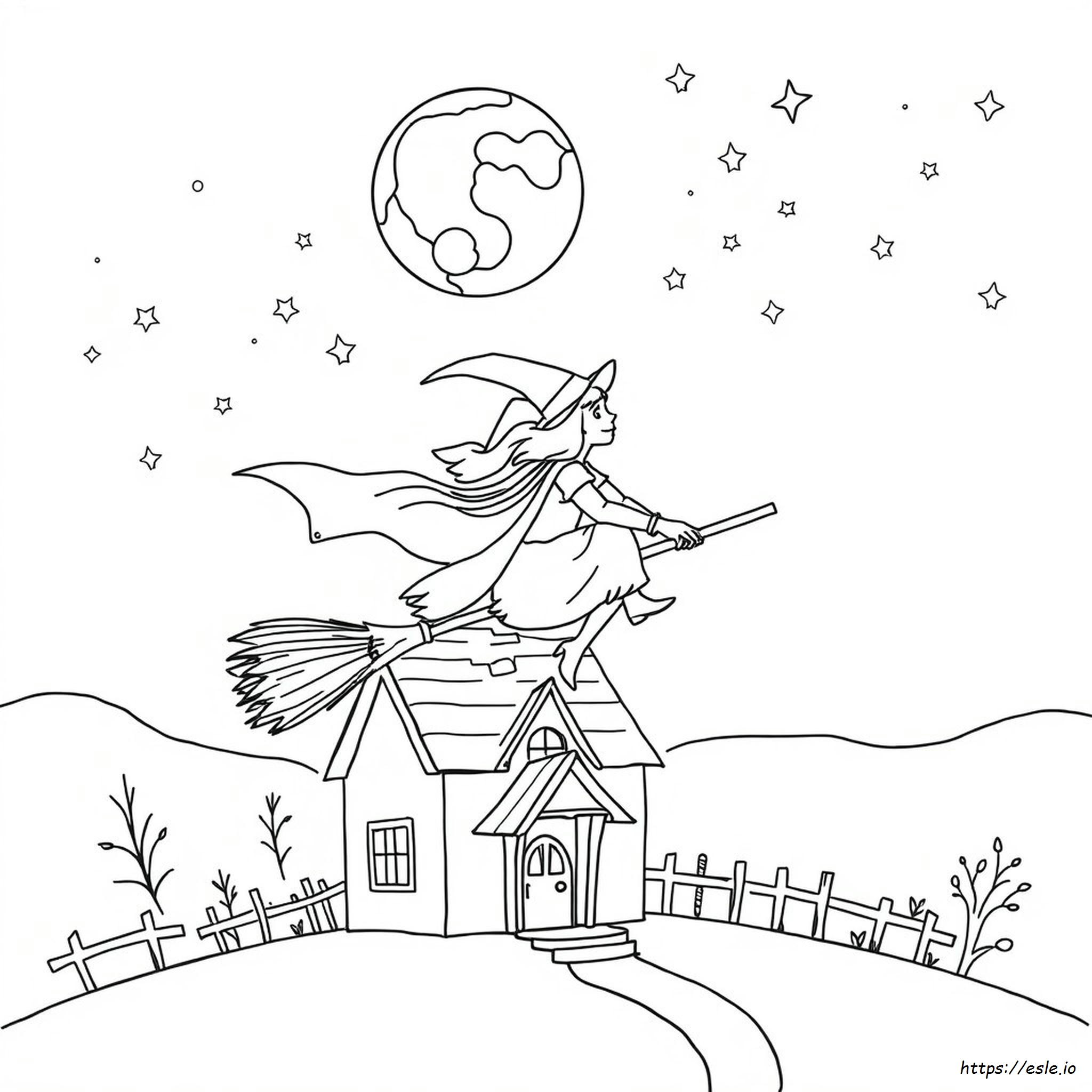 Disegni Da Colorare Di Room On The Broom Da Stampare