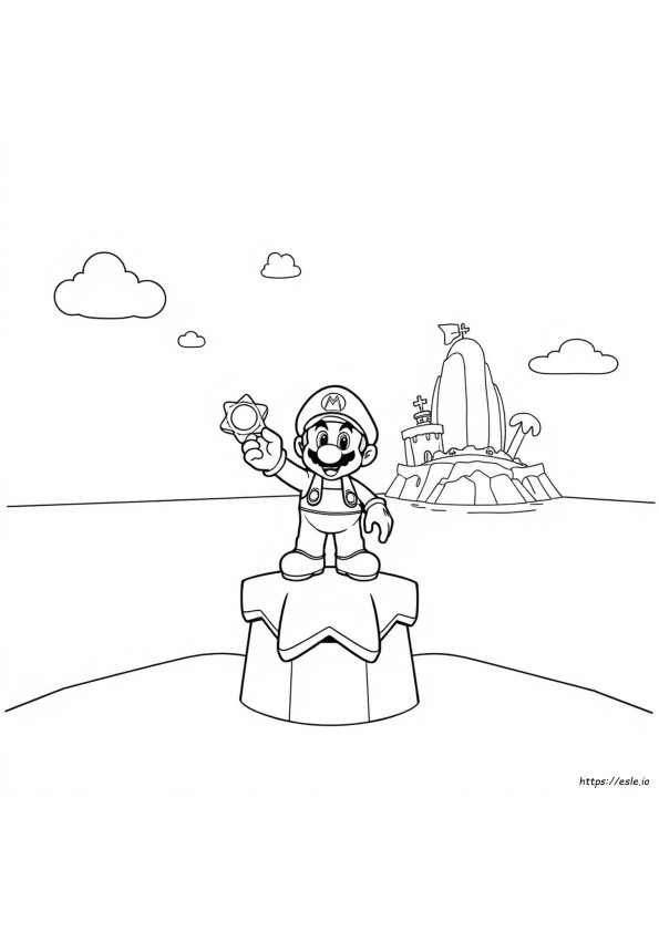 Mario Odyssey Coloring Pages Free