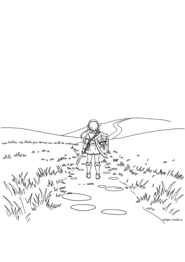 Zelda Coloring Book