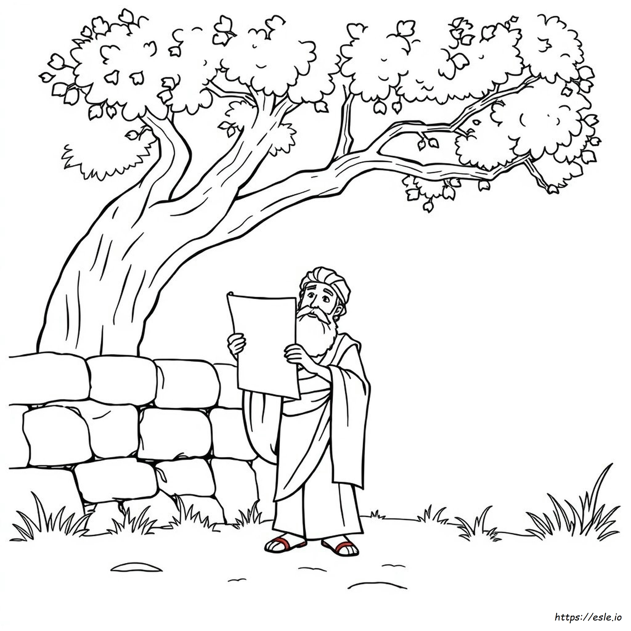 Jeremiah And The Scroll Coloring Pages