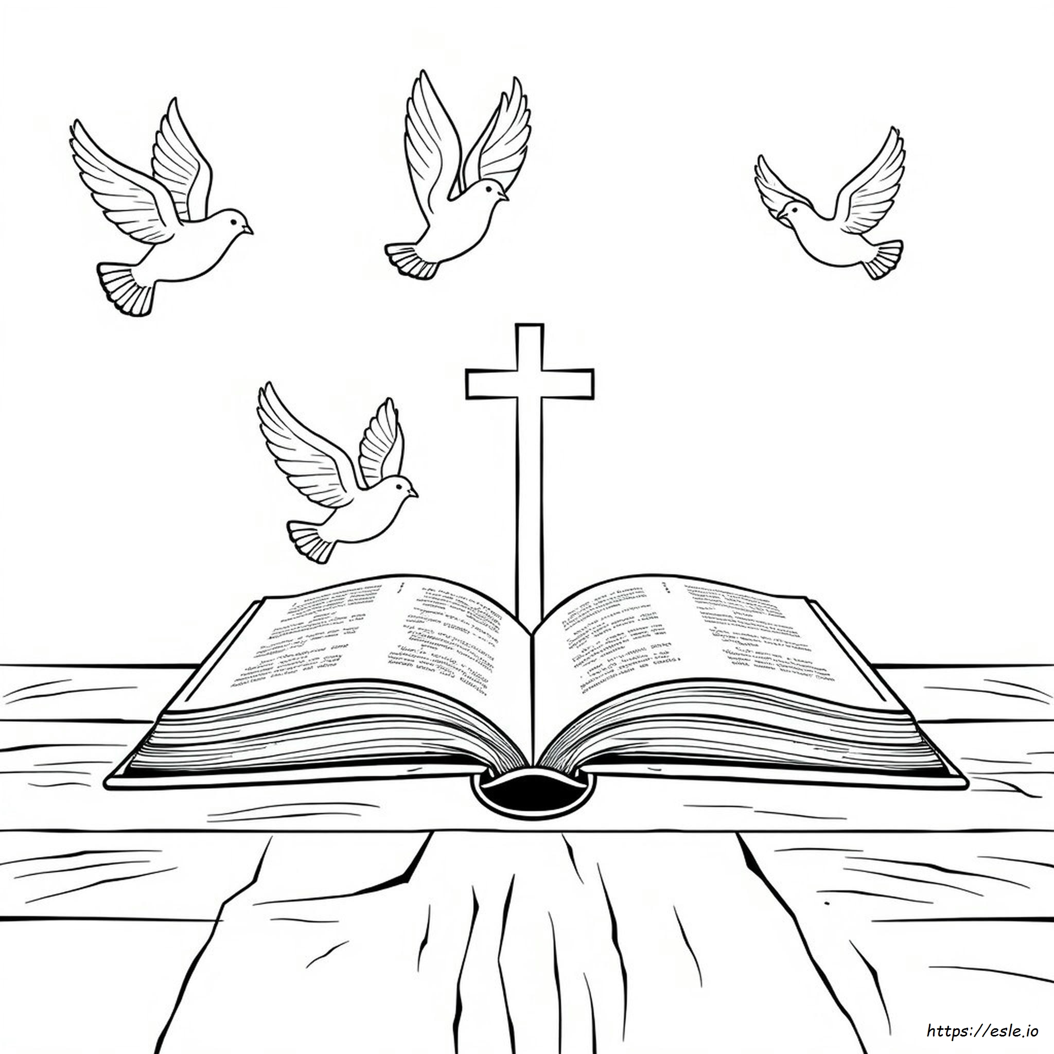 The Gospel Coloring Page