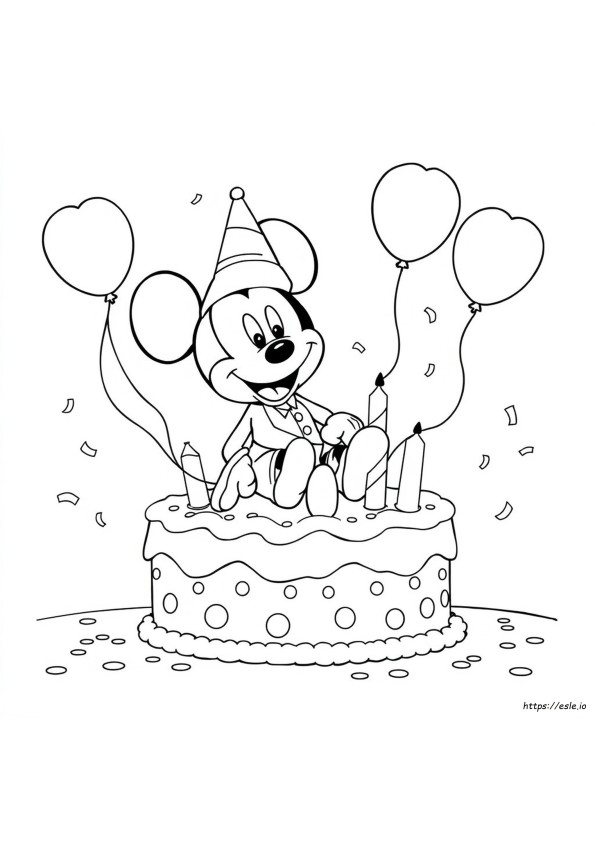 Mickey Mouse Giant Coloring Pages