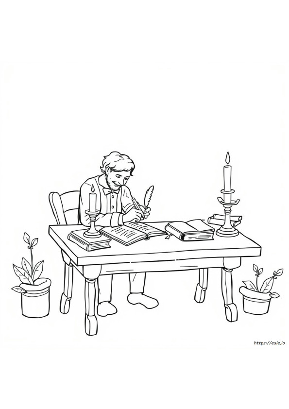 Poëzie Kleurplaten