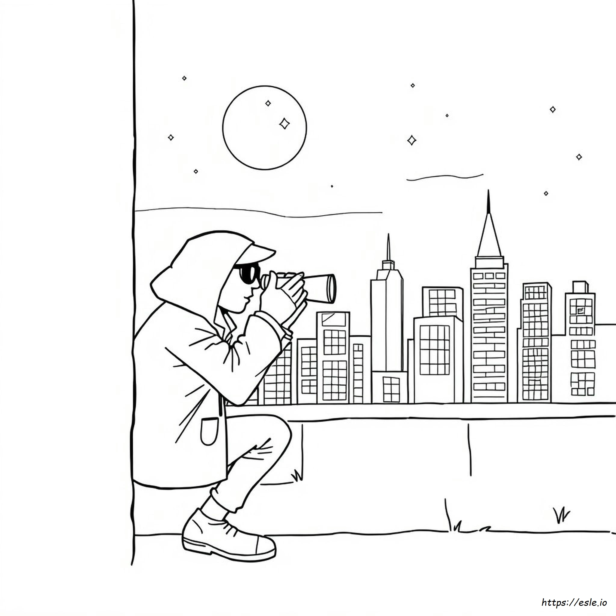 Spy Coloring Pictures - Free Printable Sheets