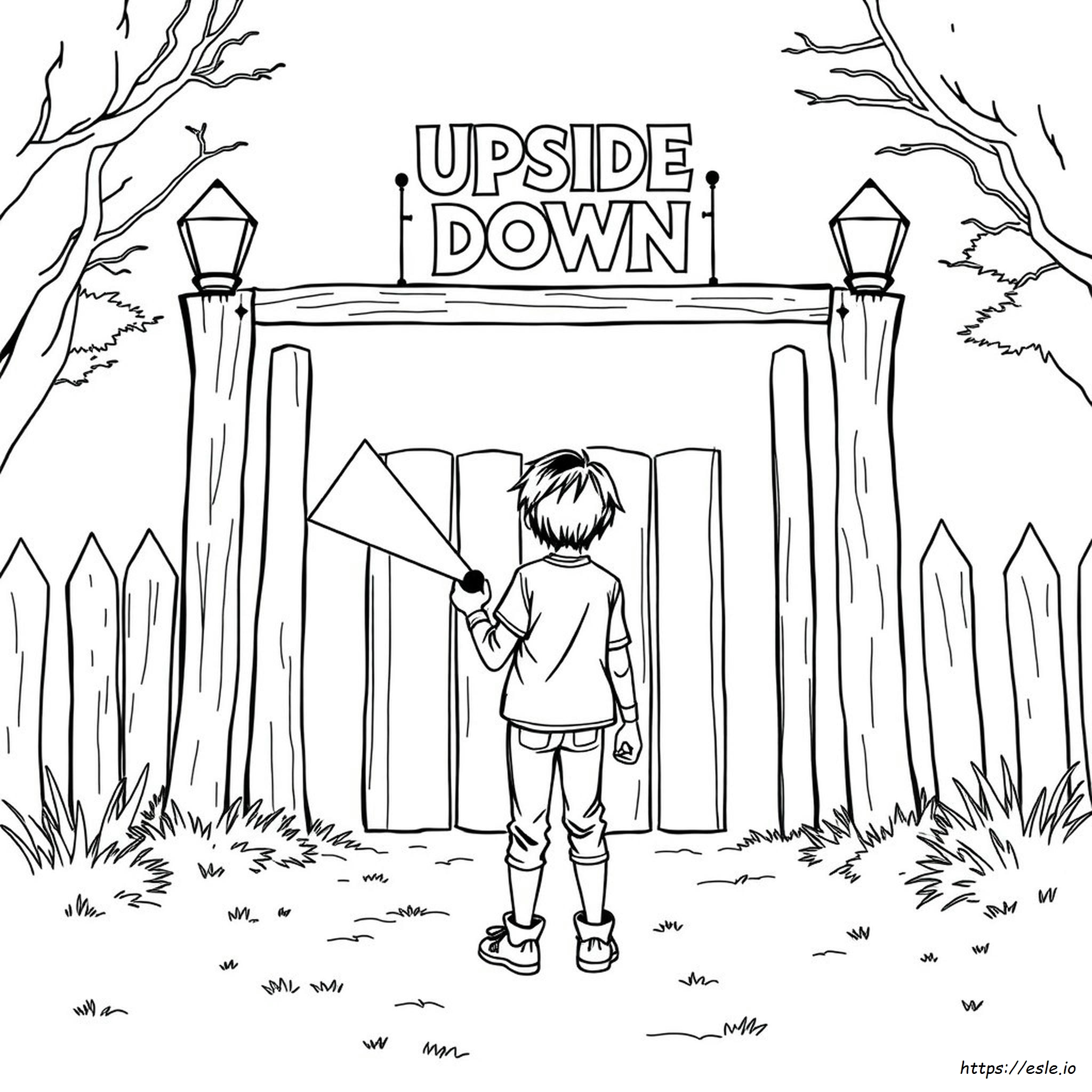 Will Byers Coloring Page