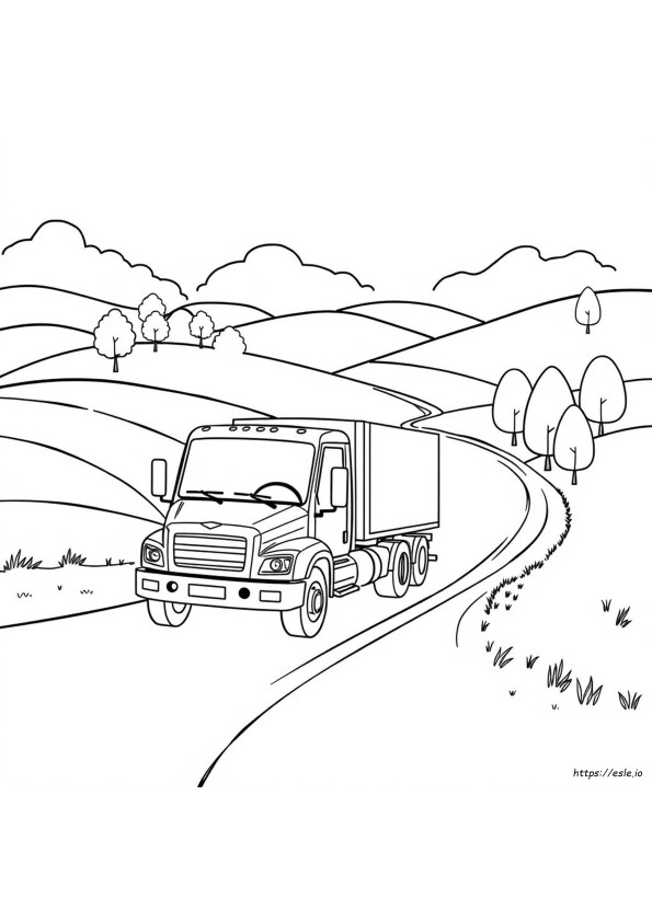 Truckcoloring Pages