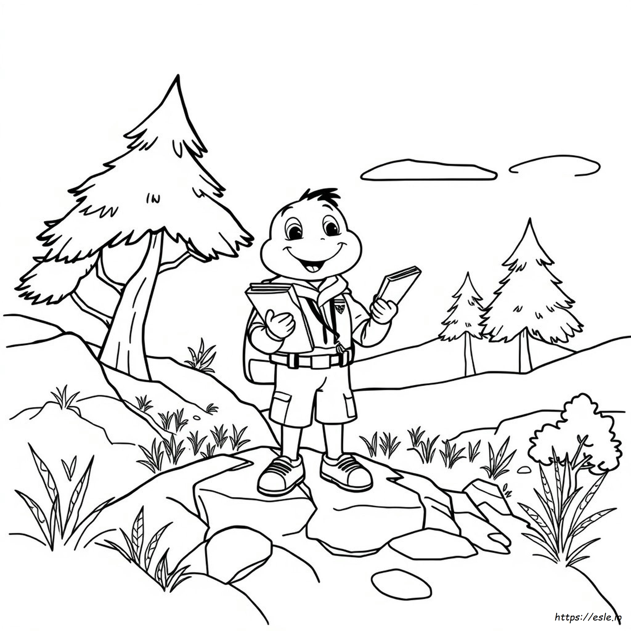 Leapfrog Scout Coloring Page - Printable for Kids