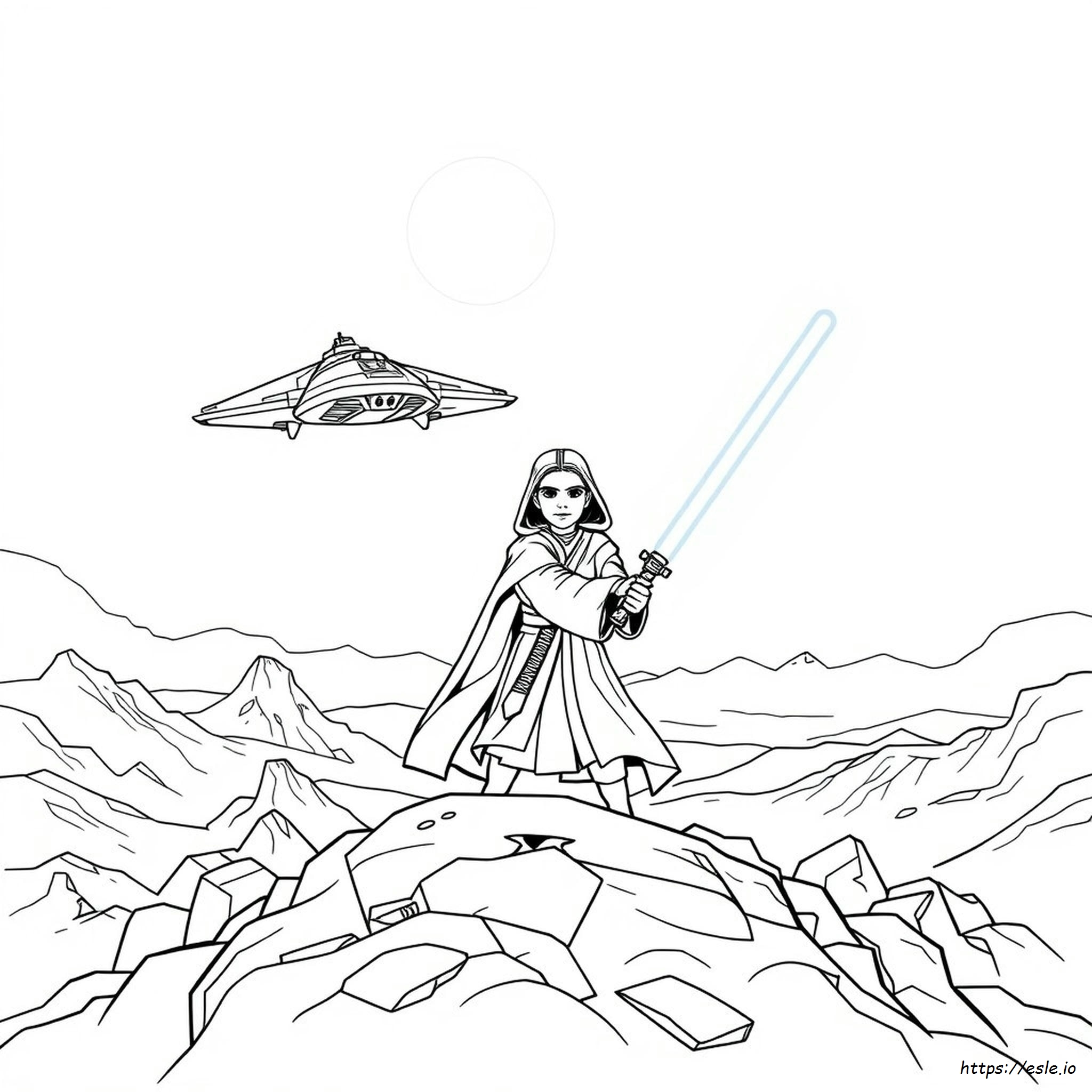 Coloriage Star Wars à Imprimer Gratuit
