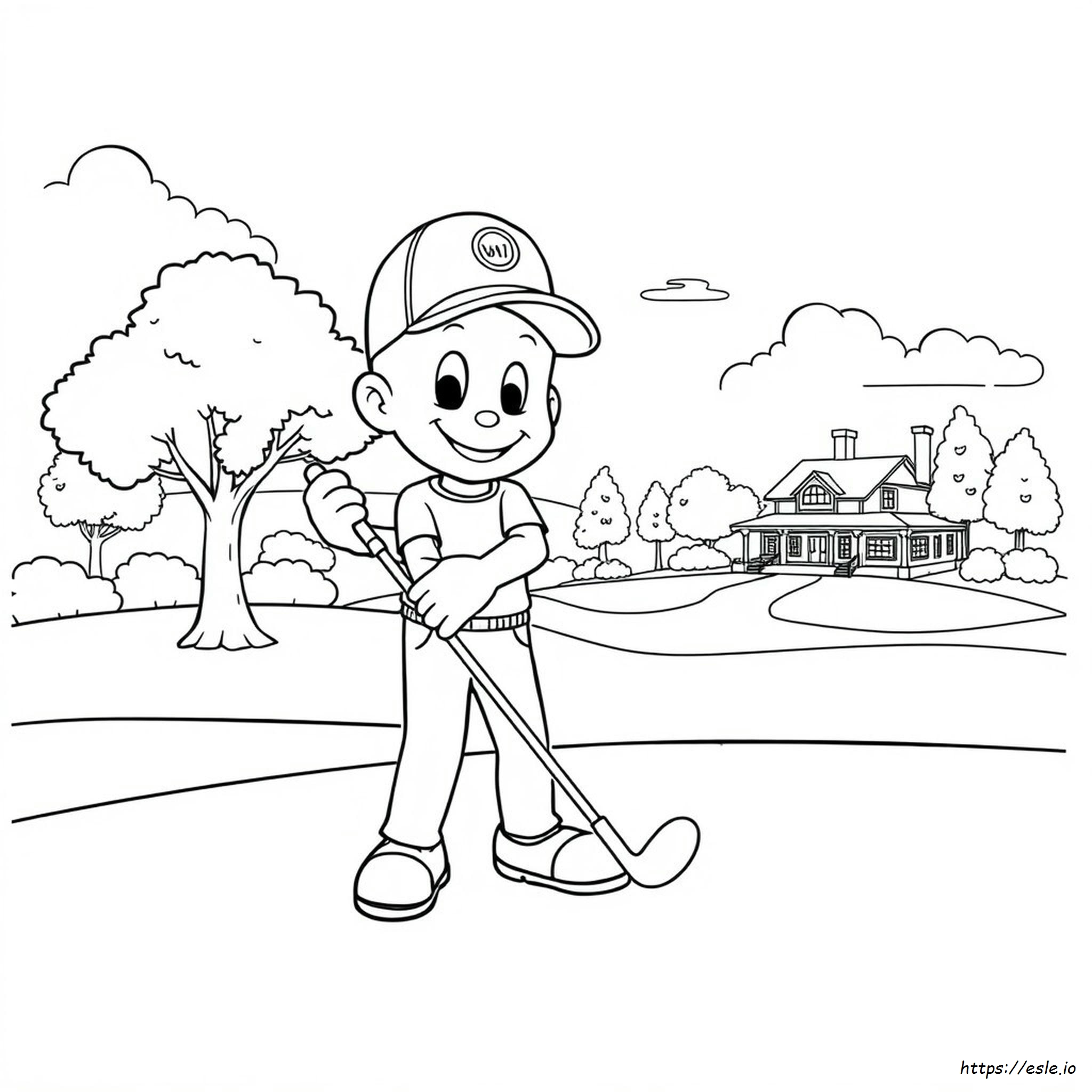 Wii Sports Coloring Page - Free Printable PDF